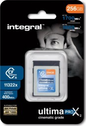 Integral CFe 256GB ultima PRO X2 cinematic grade
