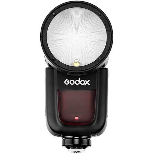 Godox V1 Blitz für Nikon 76Ws, Round-head, Li-ion Battery, Wireless Control