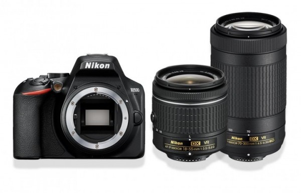 Nikon D5600 Body Nikon AF-P 18-55VR Nikon AF-P 70-300VR VBA500K004