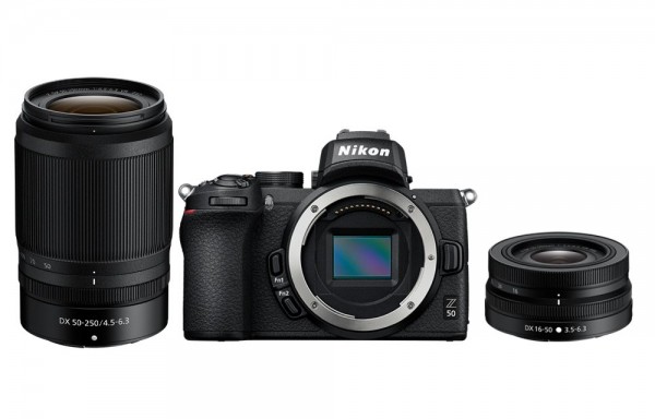 Nikon Z50 Body Set mit 16-50VR und 50-250VR
