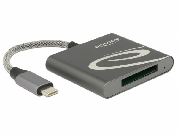 DELOCK USB Type-C Card Reader für XQD 2.0 Speicherkarten 91746
