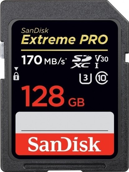 Sandisk SDXC 128GB Extreme Pro U3 V30 SDSDXXY-128G-GN4IN