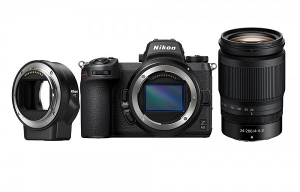 Nikon Z6II Body Set mit FTZ-Adapter und 24-200/4.0-6.3VR