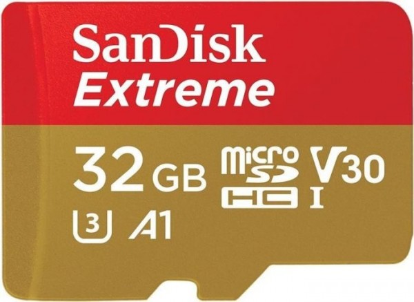 Sandisk micro SDXC Card 32GB Extreme SDSQXAF-032G-GN6MA